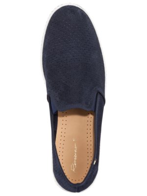 Loafer aus Veloursleder, Sultan